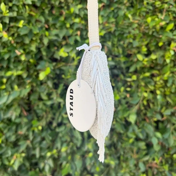 STAUD Alana Beaded Shoulder Bag - Picture 3 of 4